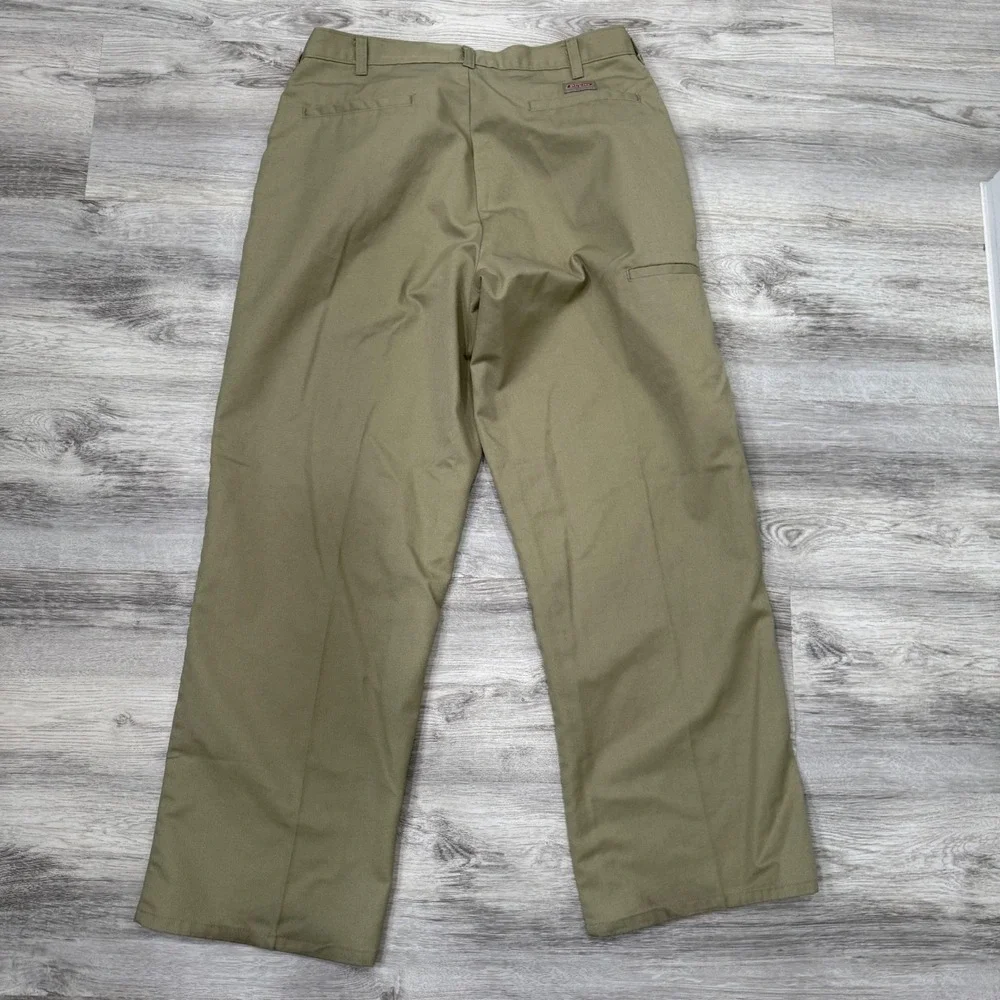 Dickies Double Knee Work Pants Olive Green Casual Carpenter Utility Trousers W32